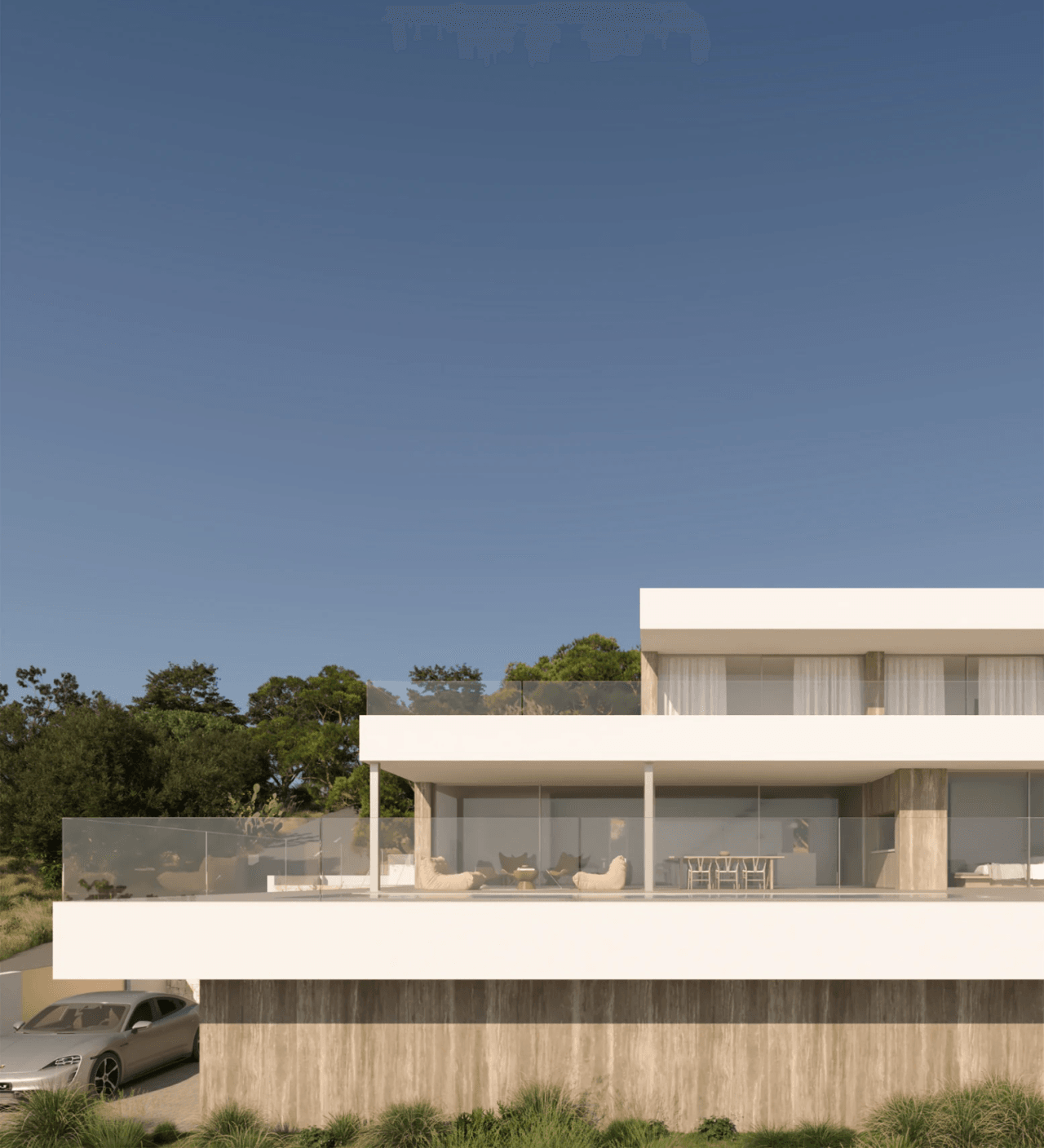 Villa de luxe neuve avec vue panoramique sur la mer à Cumbre del Sol