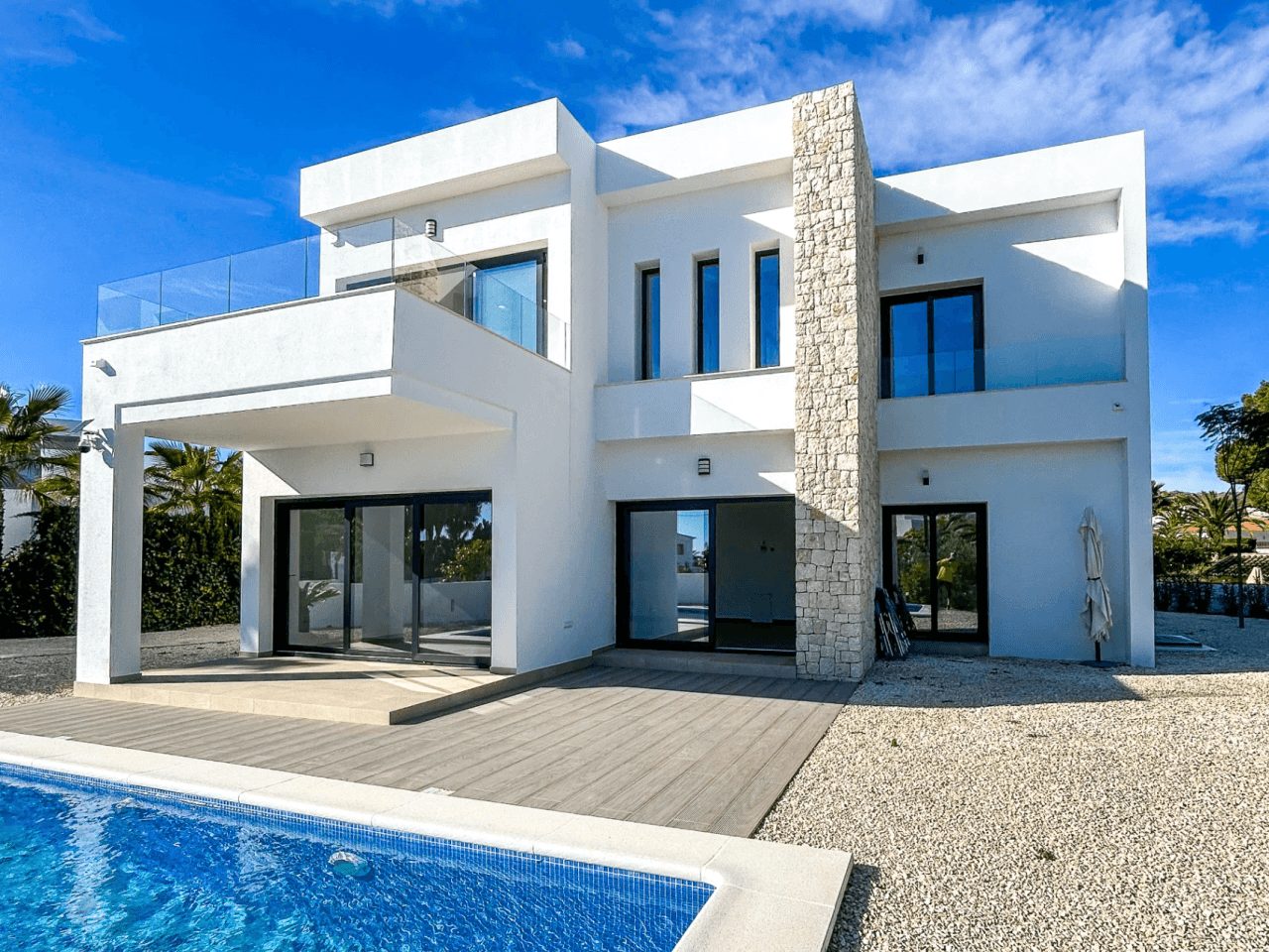 Villa neuve à Benissa avec piscine privée et vue sur la mer
