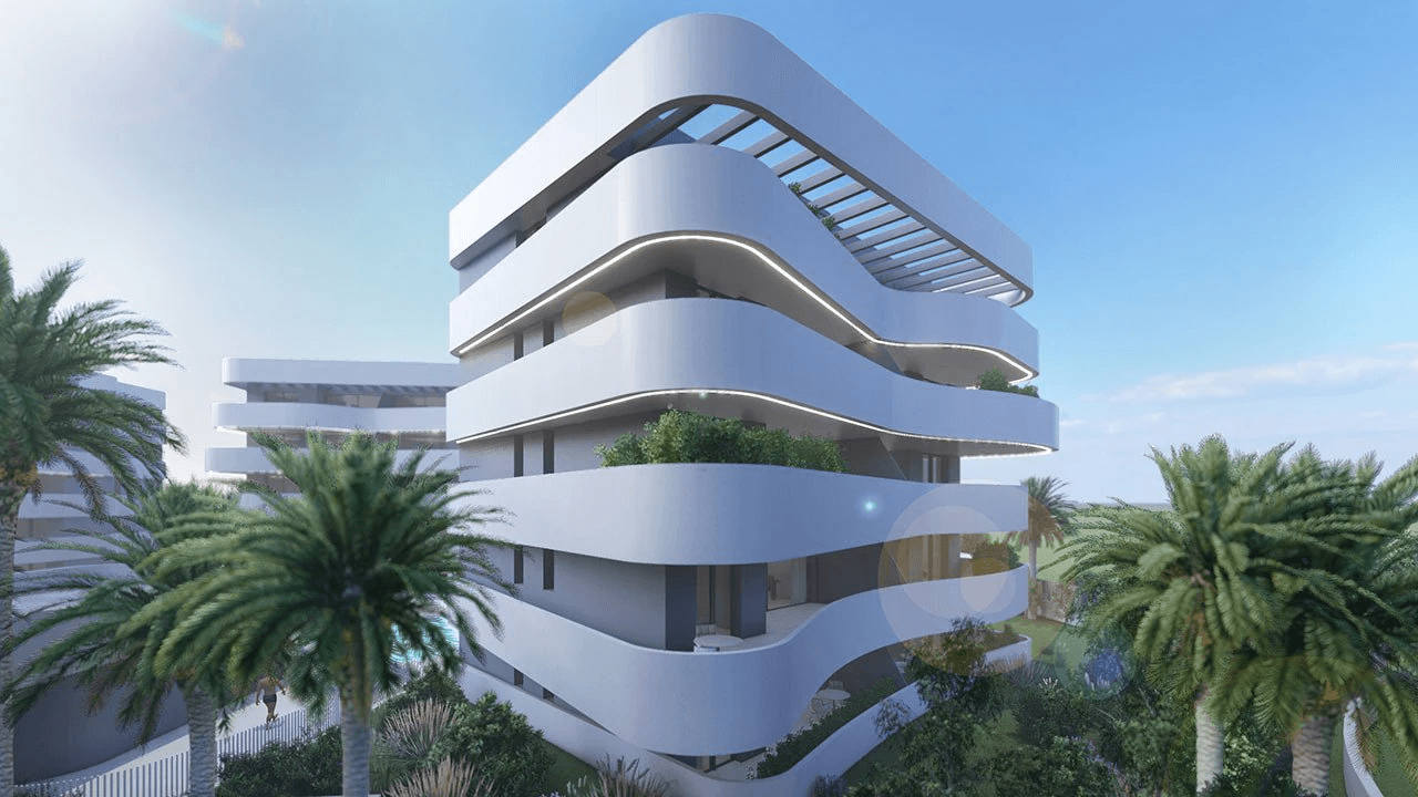 Penthouses de 2 chambres et 2 salles de bain dans un complexe privé avec piscine communautaire et SPA