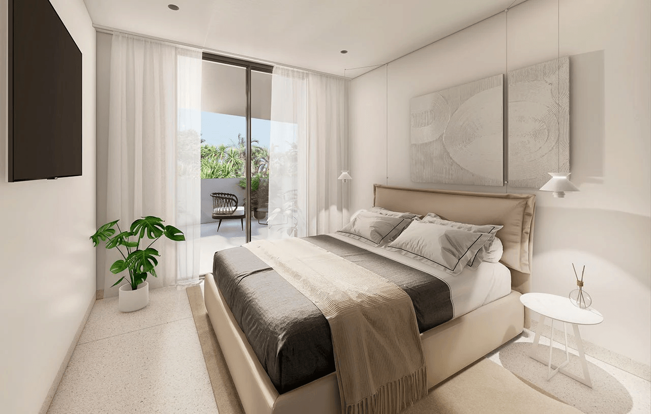 Penthouses de 2 chambres et 2 salles de bain dans un complexe privé avec piscine communautaire et SPA