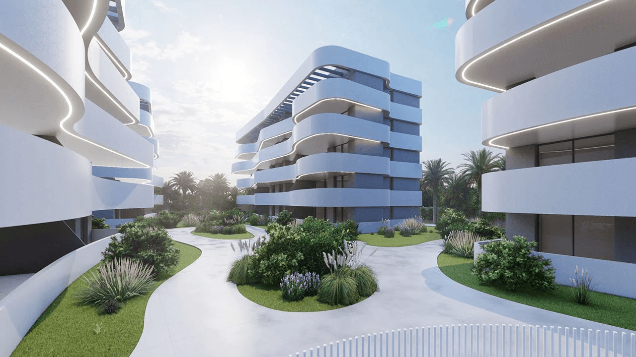 Penthouses de 2 chambres et 2 salles de bain dans un complexe privé avec piscine communautaire et SPA