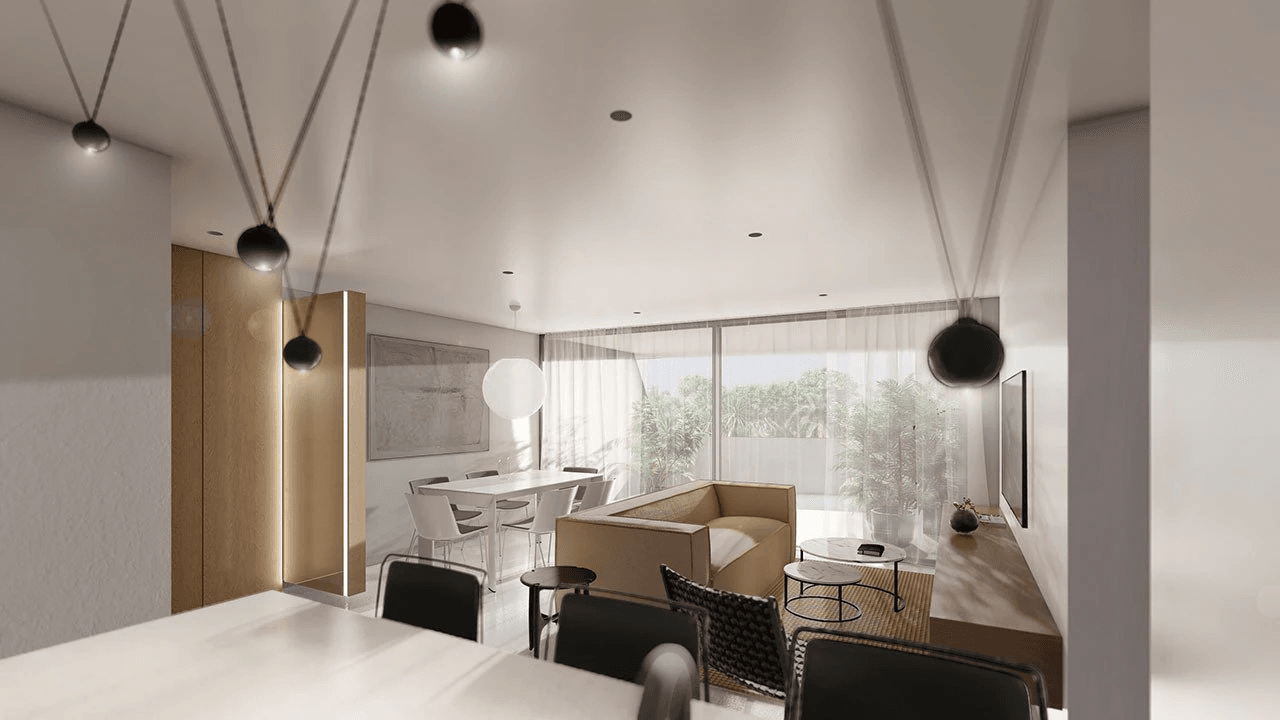 Penthouses de 2 chambres et 2 salles de bain dans un complexe privé avec piscine communautaire et SPA