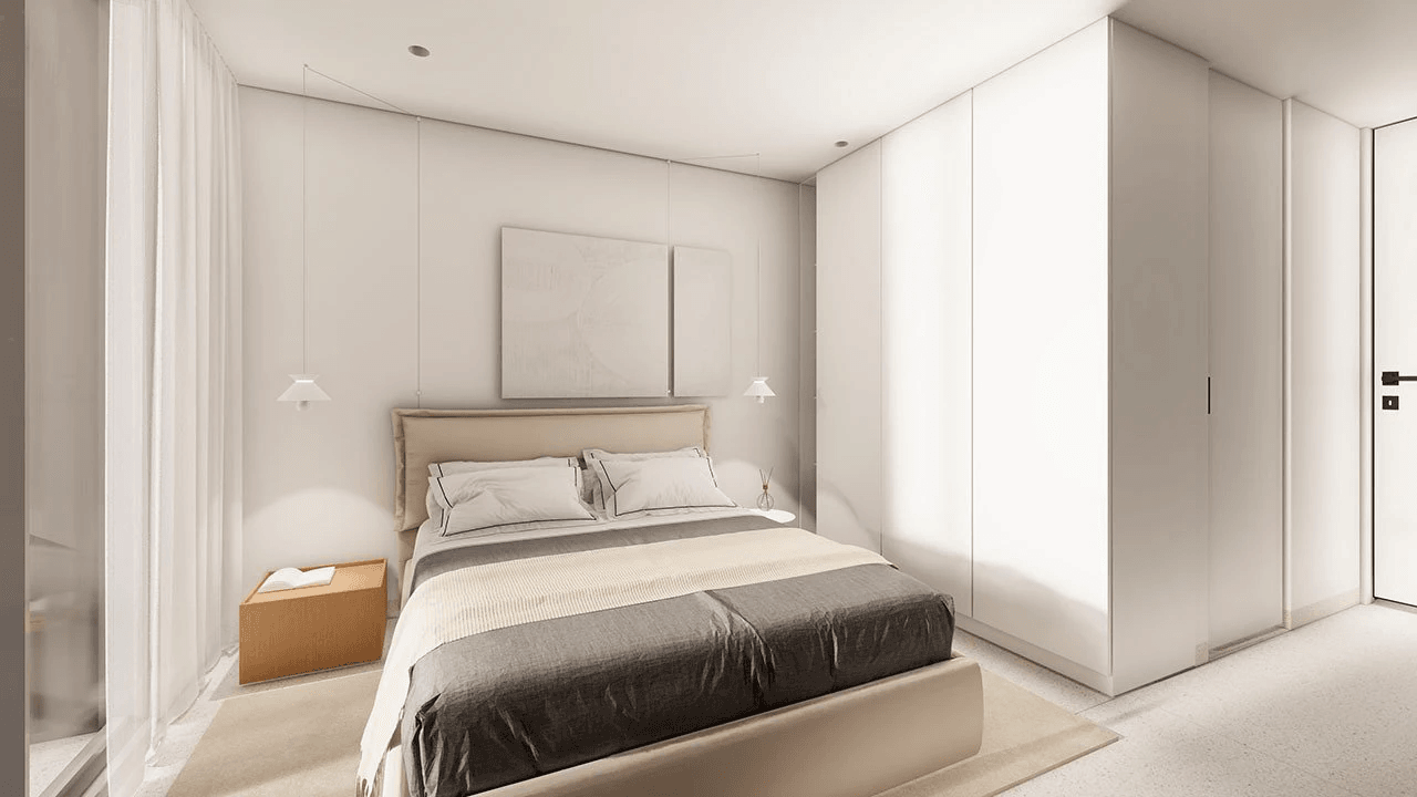 Penthouses de 2 chambres et 2 salles de bain dans un complexe privé avec piscine communautaire et SPA