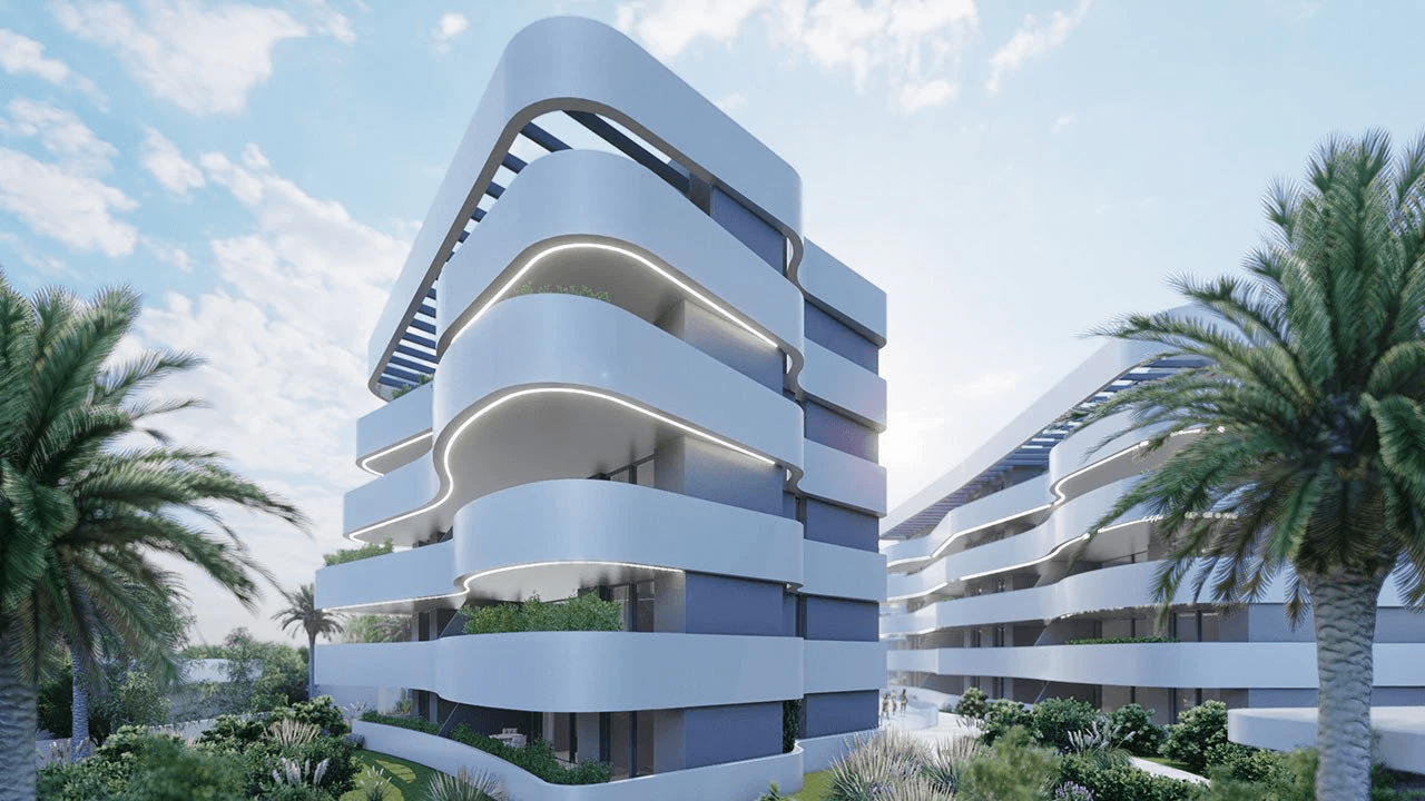 Penthouses de 2 chambres et 2 salles de bain dans un complexe privé avec piscine communautaire et SPA