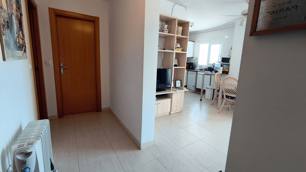 Appartement au dernier étage avec terrasse, place de parking et débarras