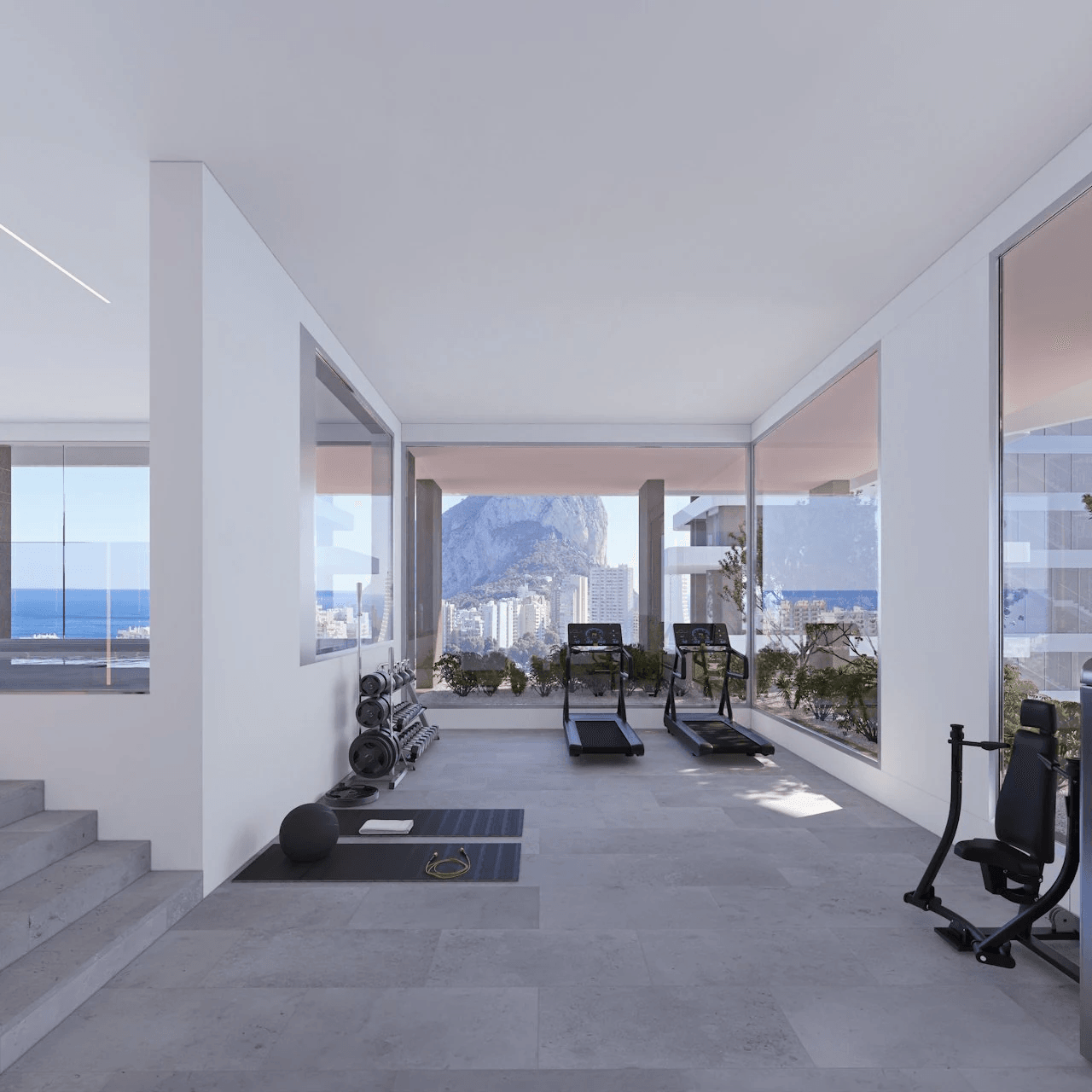 Appartements de luxe avec 2 chambres à coucher et vue sur la mer dans un développement exclusif avec piscines à débordement et spa/espace détente