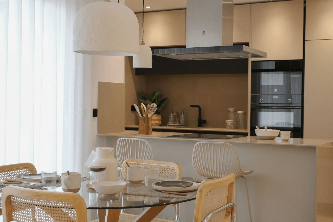 Appartements au dernier étage de 3 chambres à coucher, 2 salles de bain, air conditionné et piscine commune dans le La Finca Golf Resort