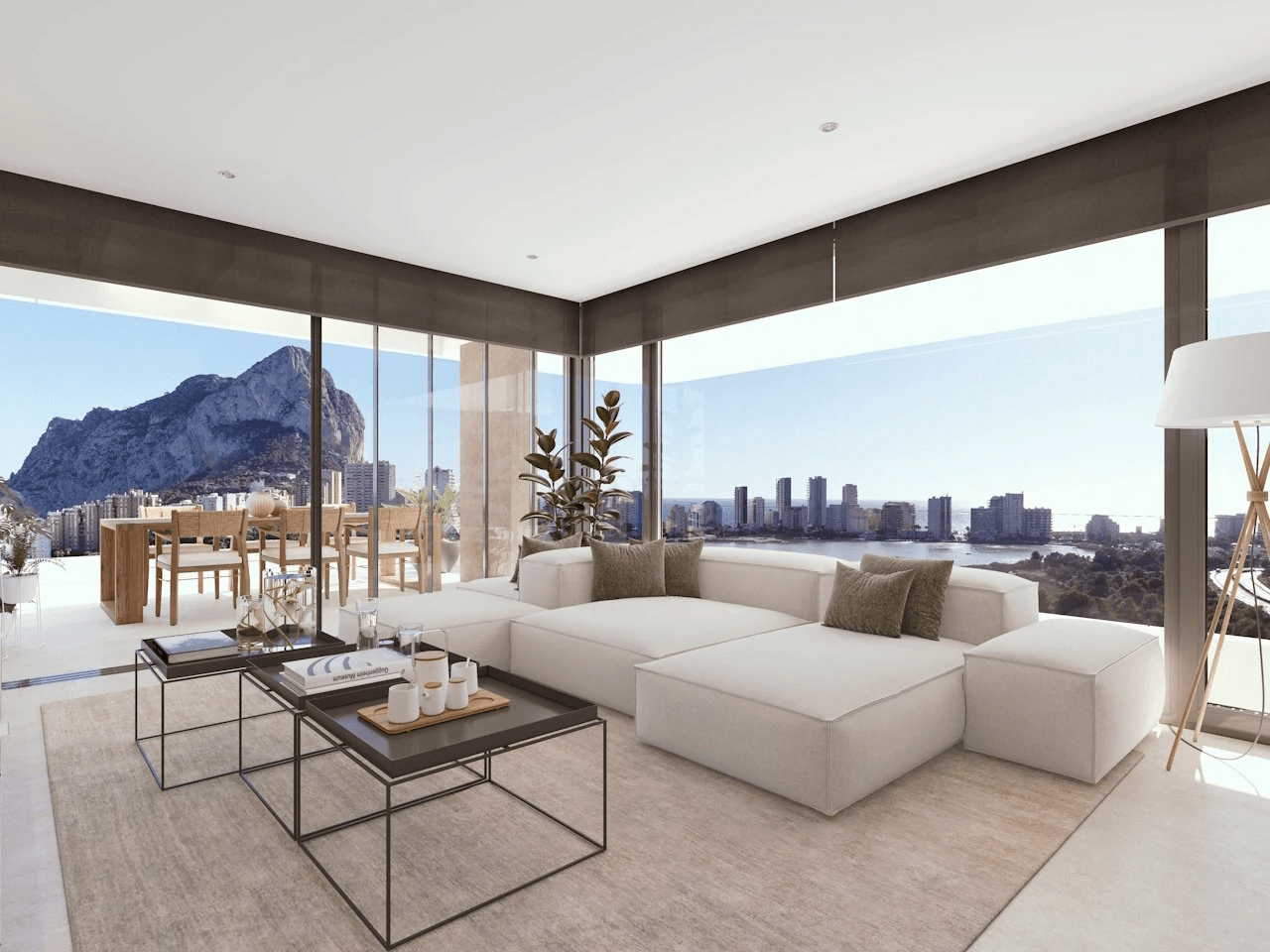 Appartements de luxe avec 3 chambres à coucher et vue sur la mer dans un développement exclusif avec piscines à débordement et spa/espace détente