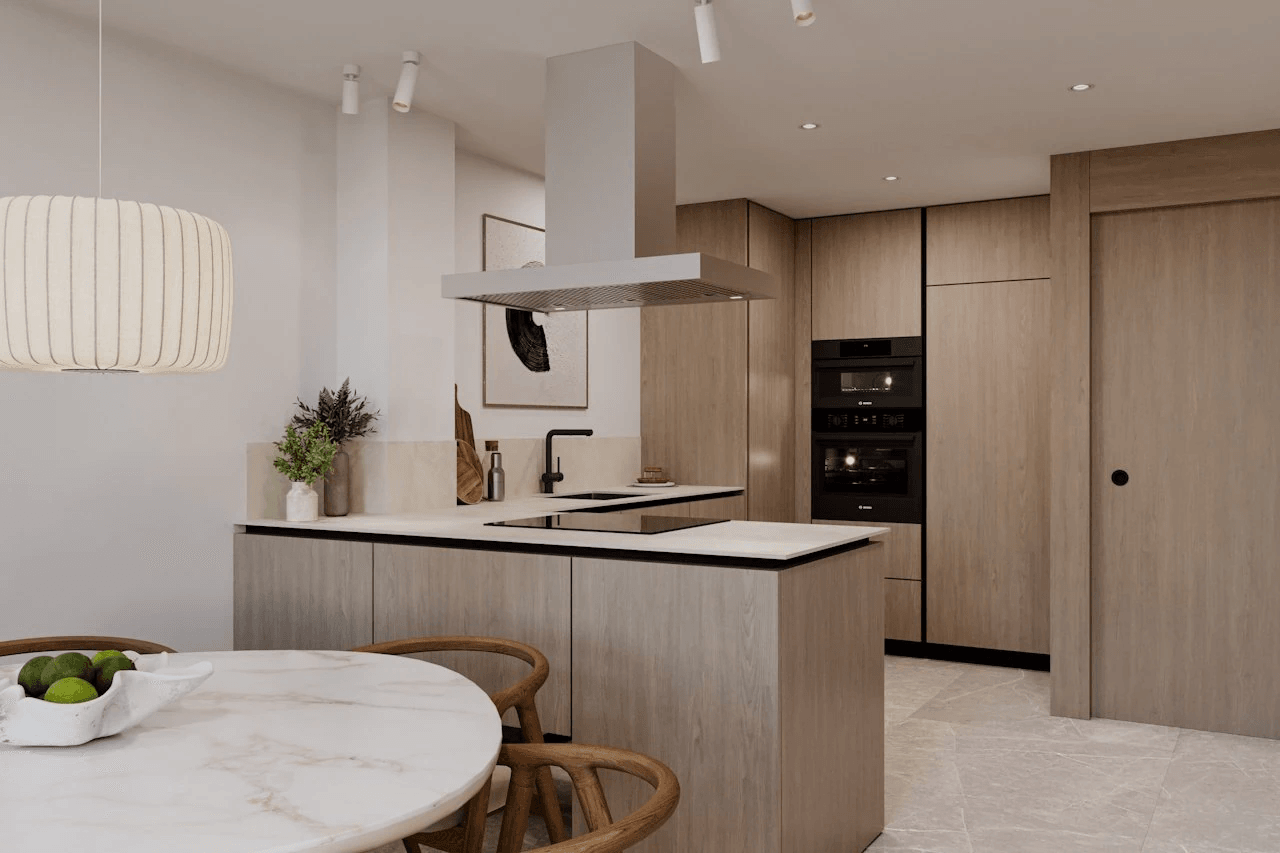 Villa jumelée de 3 chambres à coucher, 2 salles de bain, air conditionné, sous-sol et piscine privée dans le complexe La Finca Golf