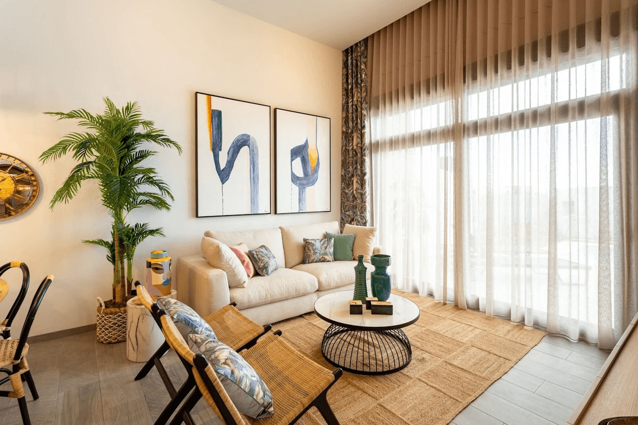 Maisons jumelées de 3 chambres à coucher, 2 salles de bain, air conditionné et piscine privée dans un complexe de golf