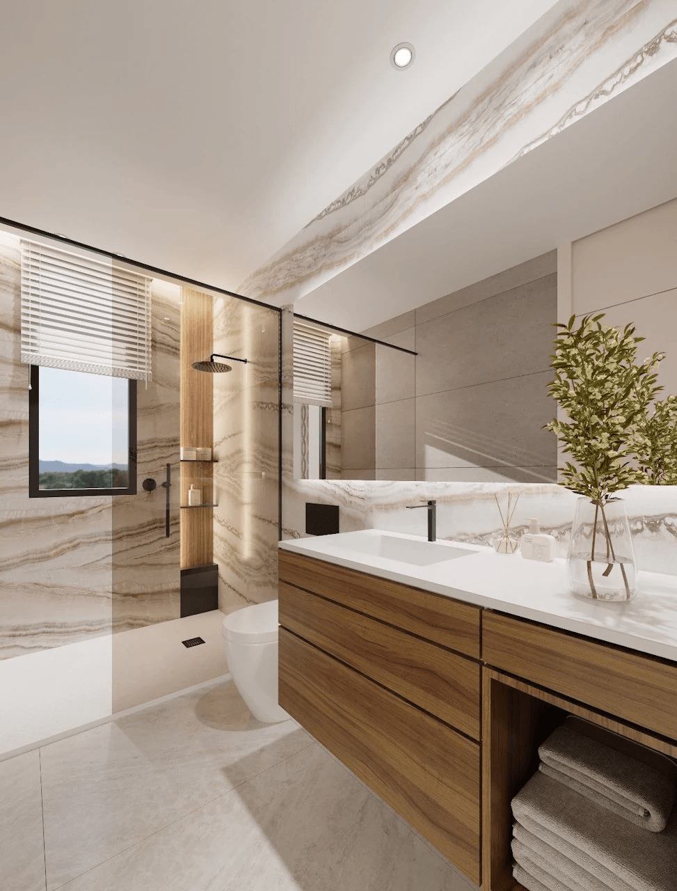 Villas de 3 dormitorios y 3 baños con semi-sótano y piscina privada en un fantástico Resort con lago propio