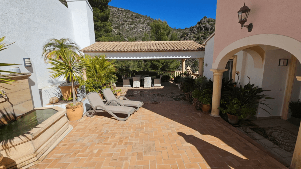 Villa à Pego avec de merveilleuses vues