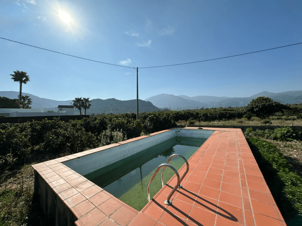 Maison de campagne avec 2 logements et vue sur la mer à Pego