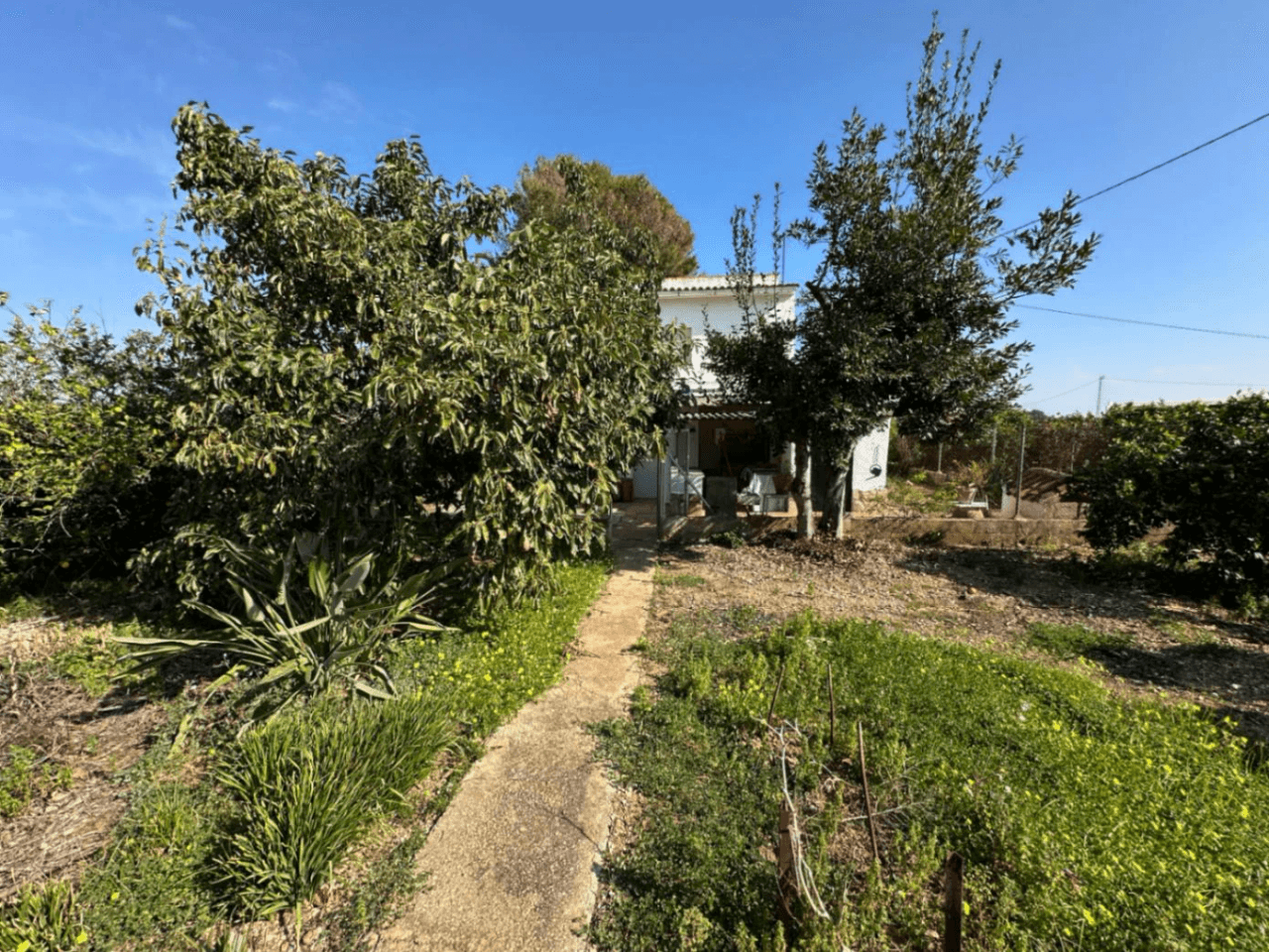 Maison de campagne avec 2 logements et vue sur la mer à Pego