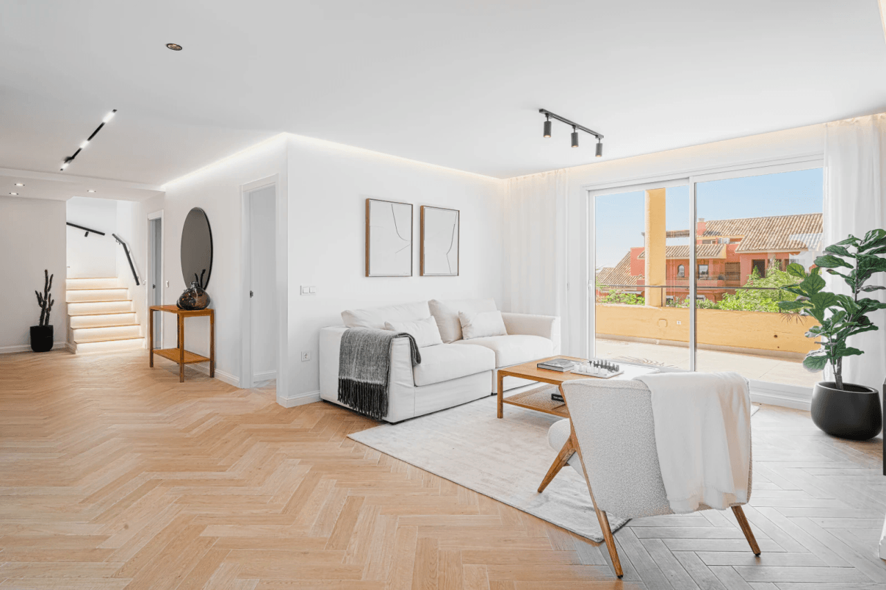 Spectaculaire duplex penthouse avec vue sur la mer sur le nouveau Golden Mile