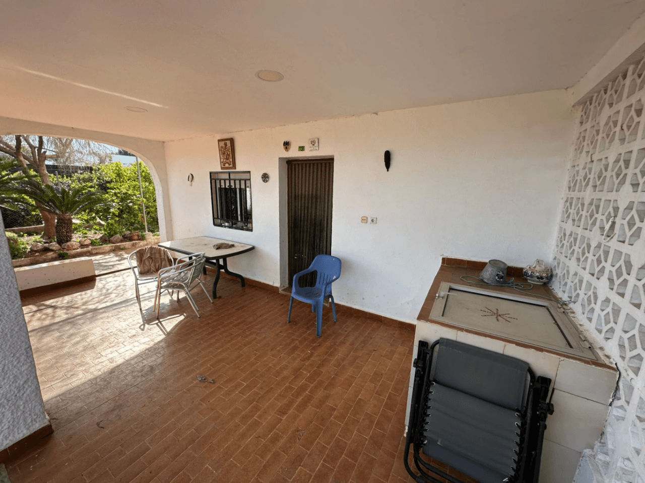 Maison de campagne avec 2 logements et vue sur la mer à Pego