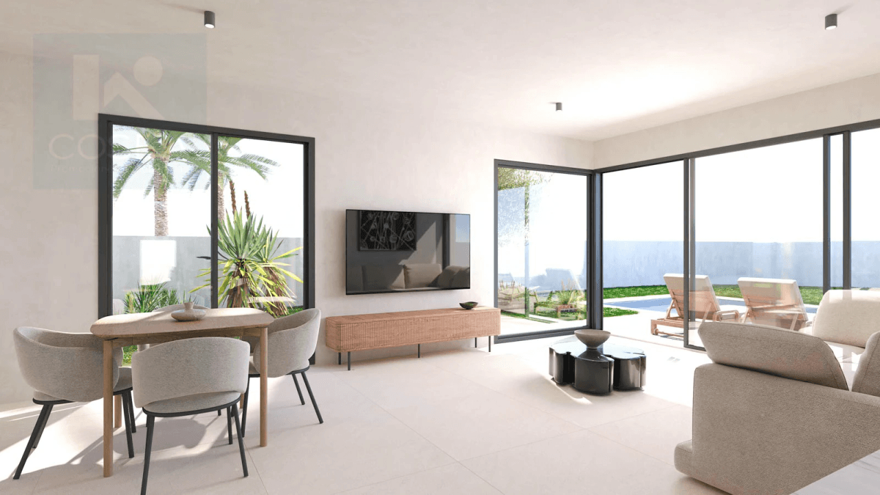 Neubauprojekt: Moderne Villen mit privatem Pool in Els Poblets – schlüsselfertig!