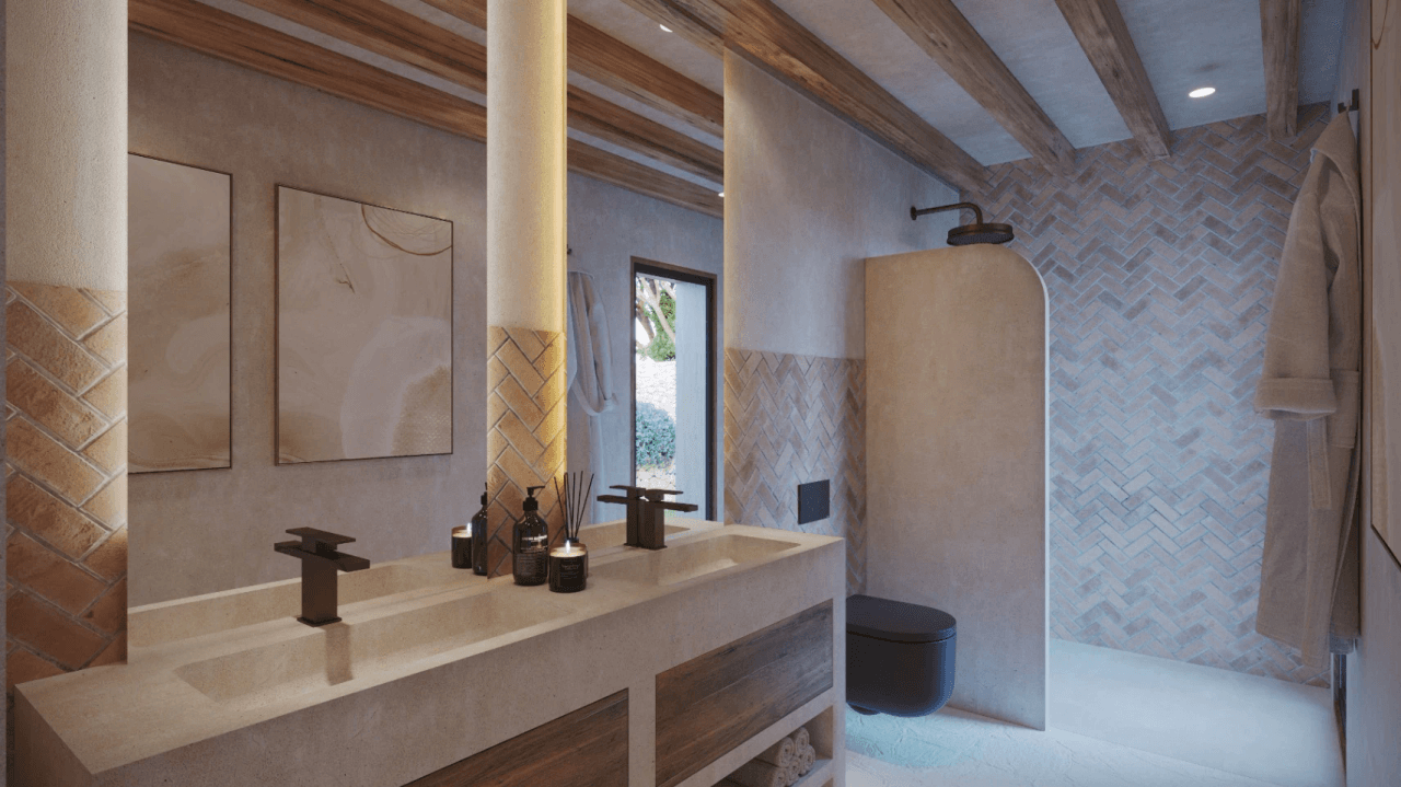 Villa mediterránea al estilo de Ibiza con vistas al Montgó – Jávea
