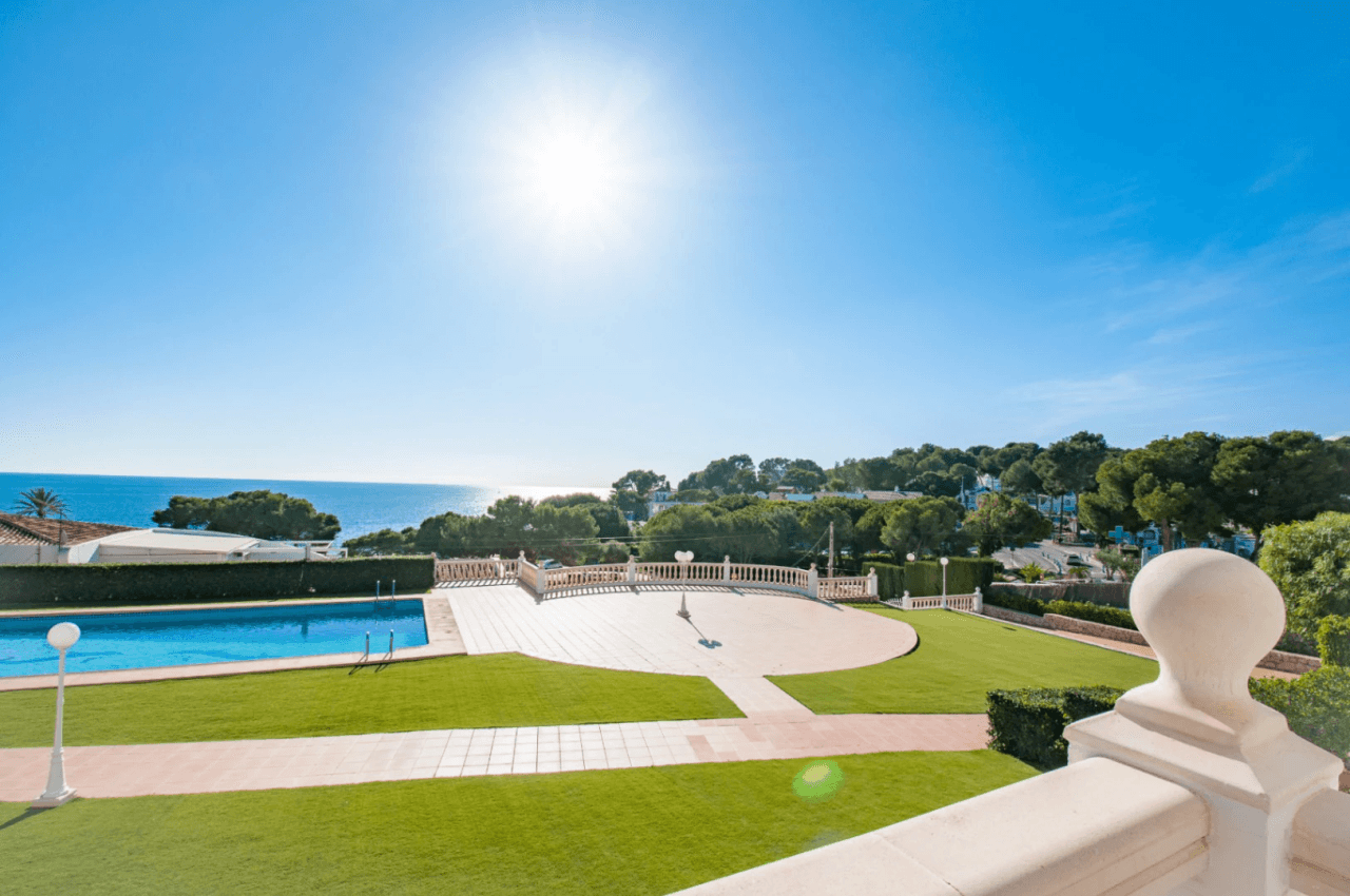Appartement de charme avec vue imprenable sur la mer à Moraira