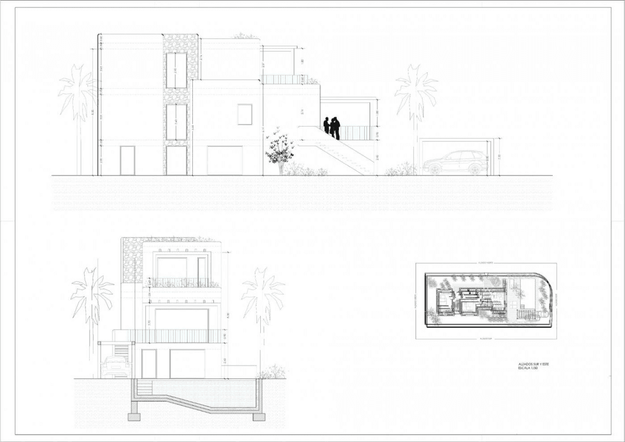 PROYECTO PARA CONSTRUIR EN PRIMERA LÍNEA DE PLAYA DE OLIVA
