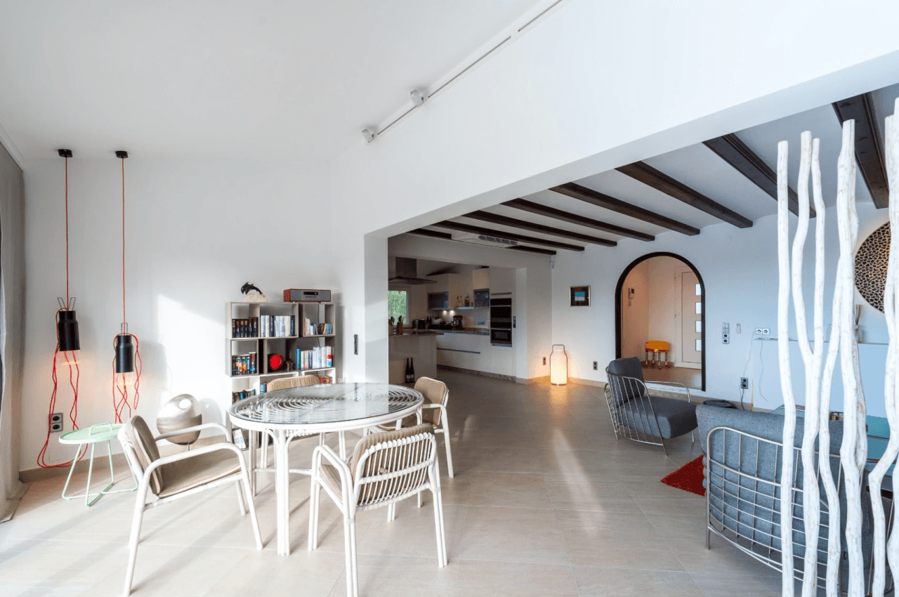 Villa con vista al mar en venta en Moraira, a poca distancia del centro
