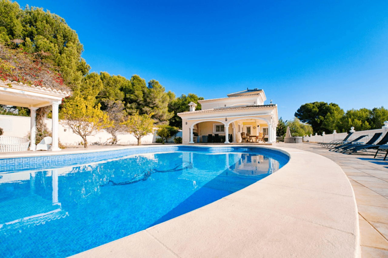 Große elegante Villa mit Meerblick zu verkaufen in Moraira