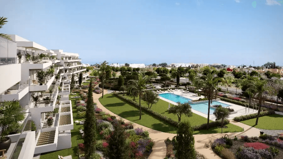 Appartement neuf avec 2 chambres à 200 m de la plage