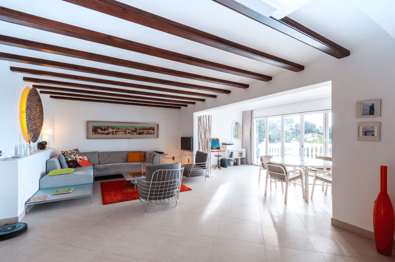 Villa con vista al mar en venta en Moraira, a poca distancia del centro