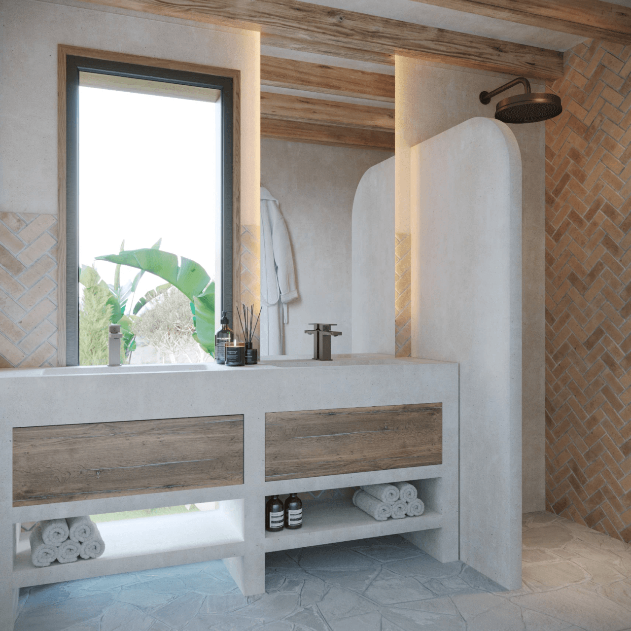 Villa mediterránea al estilo de Ibiza con vistas al Montgó – Jávea