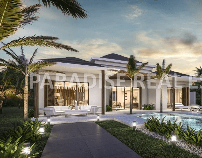 Villa zum Verkauf in La Cala Javea in modernem Luxus balinesischen Stil