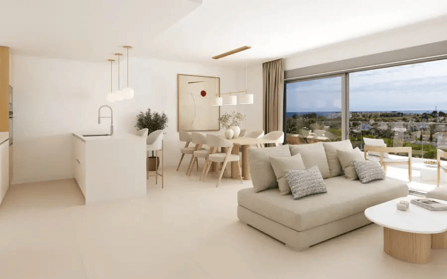 Appartement neuf avec 2 chambres à 200 m de la plage