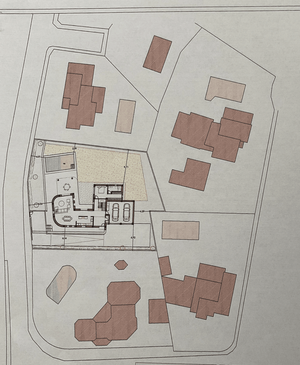 Modernes Neubauprojekt mit herrlichem Meerblick in attraktiver Baulücke in Beniarbeig