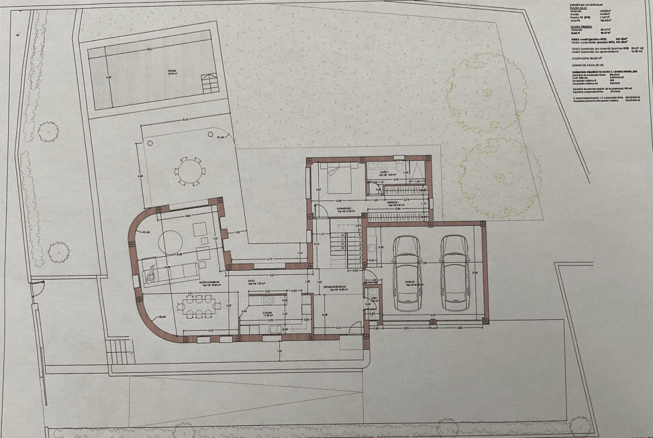 Modernes Neubauprojekt mit herrlichem Meerblick in attraktiver Baulücke in Beniarbeig