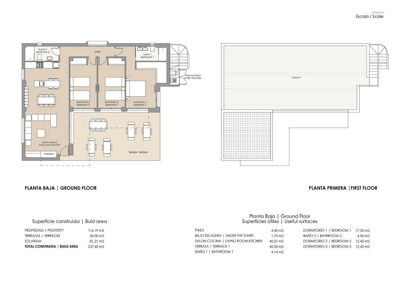 Villas exclusives de 3 chambres et 2 salles de bains dans un complexe de golf