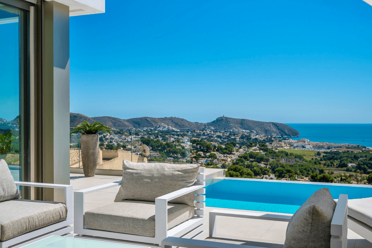 Villas en venta en Moraira