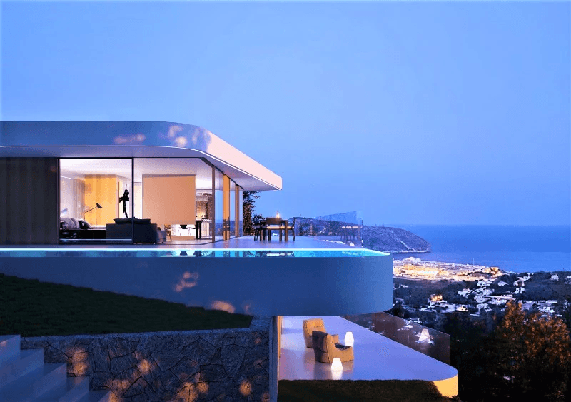 Villas en venta en Moraira