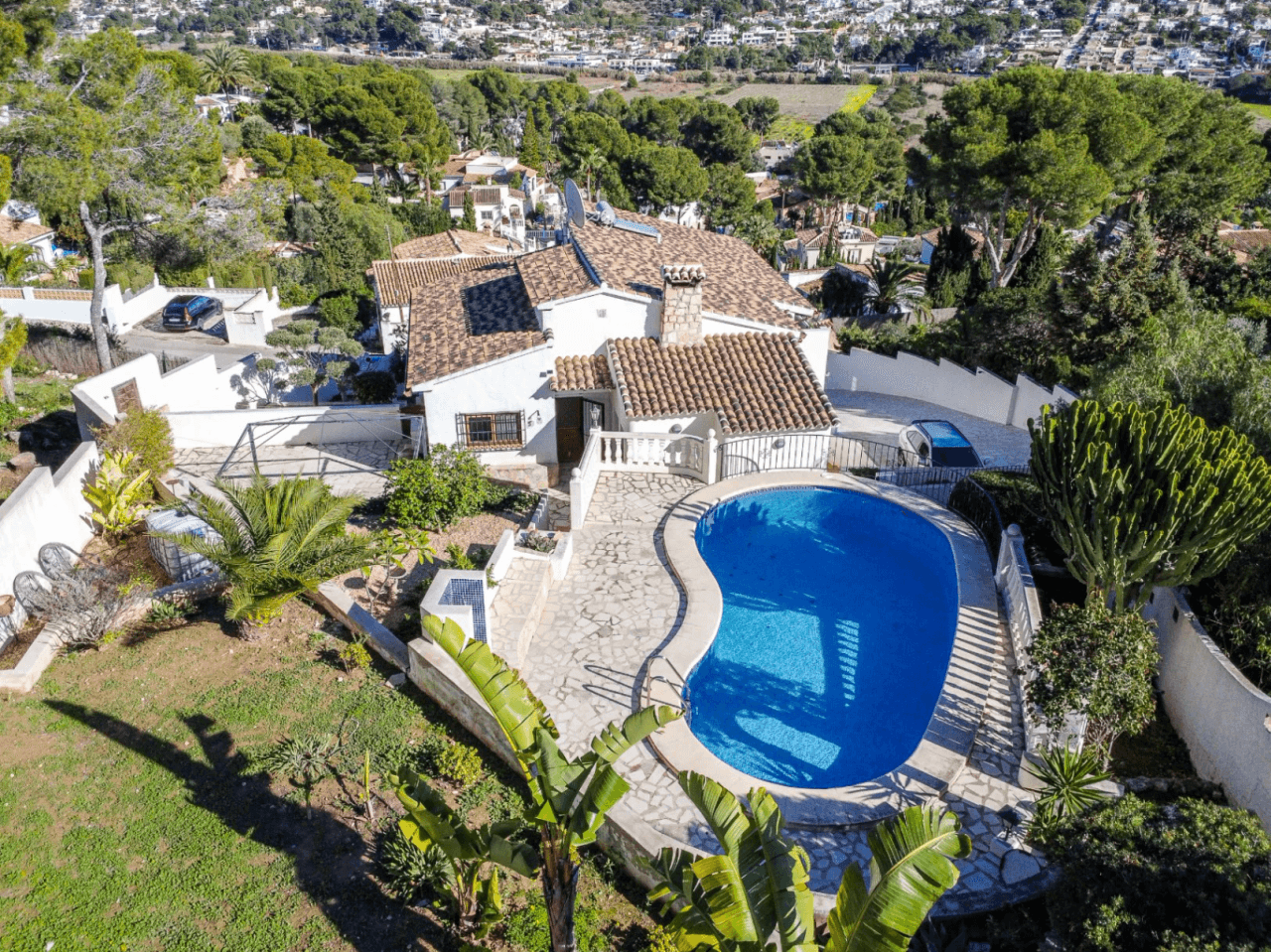 Villas en venta en Moraira