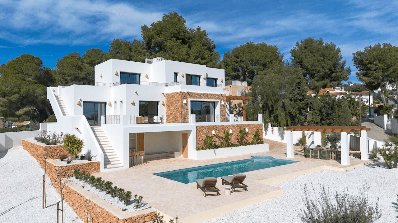 Villas en venta en Moraira