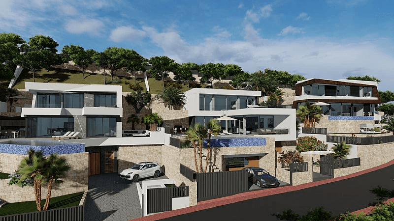 Villas en venta en Calpe