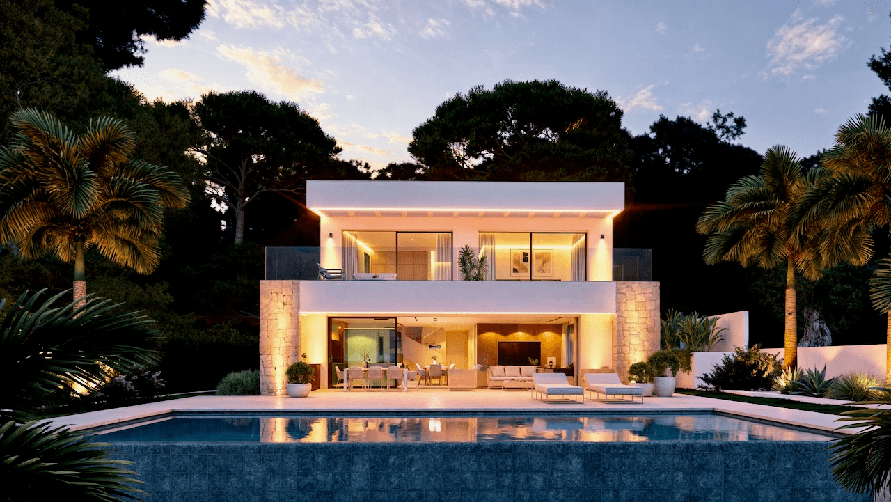 Villas en venta en Moraira