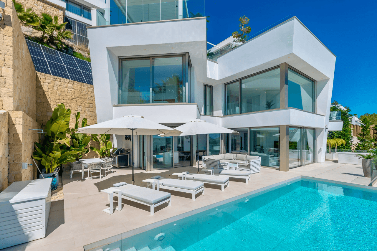 Villas en venta en Moraira