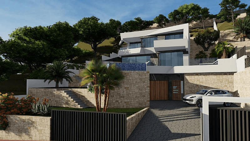 Villas en venta en Calpe