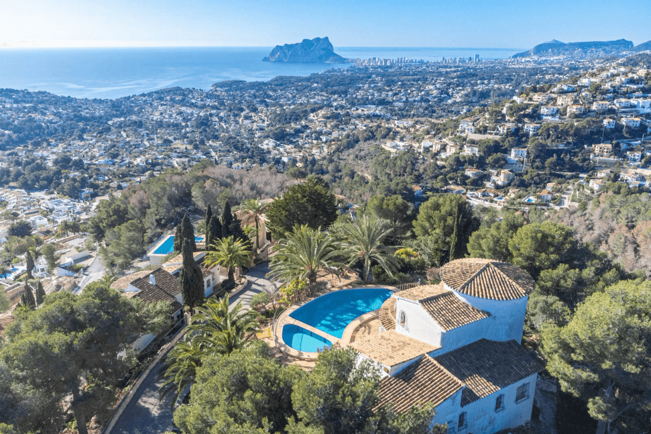 Villas en venta en Moraira