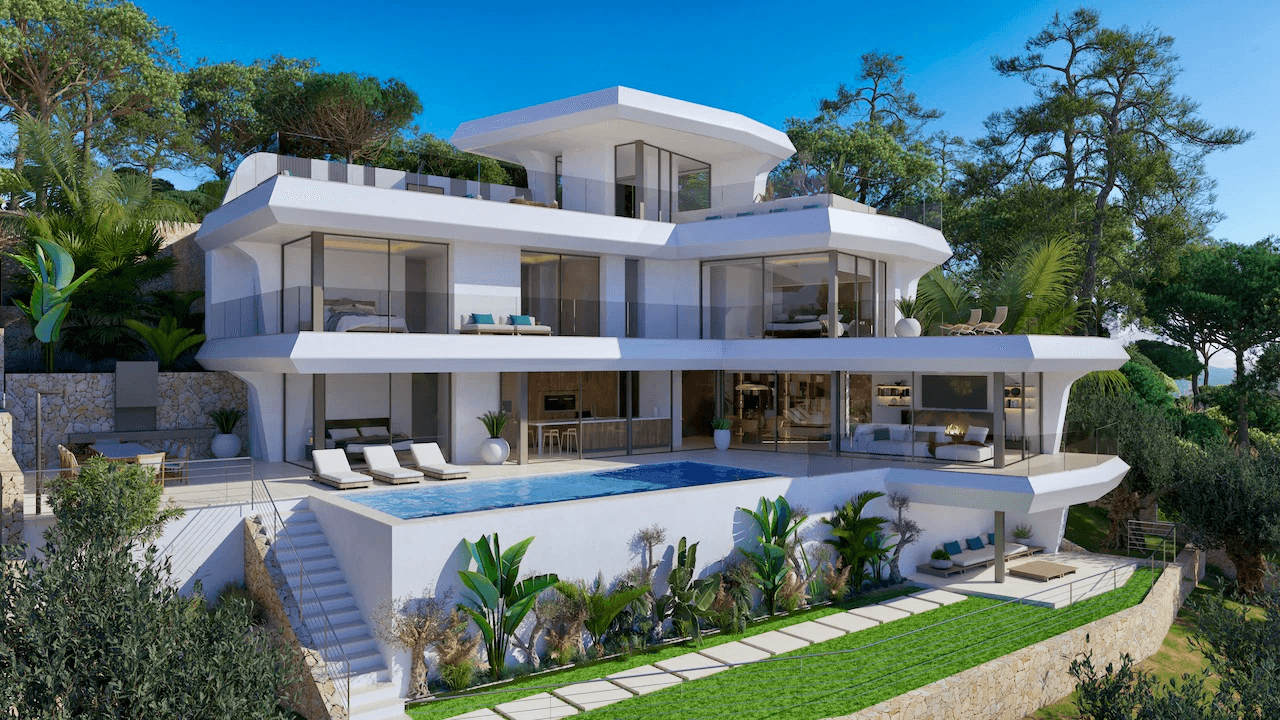 Villas en venta en Altea