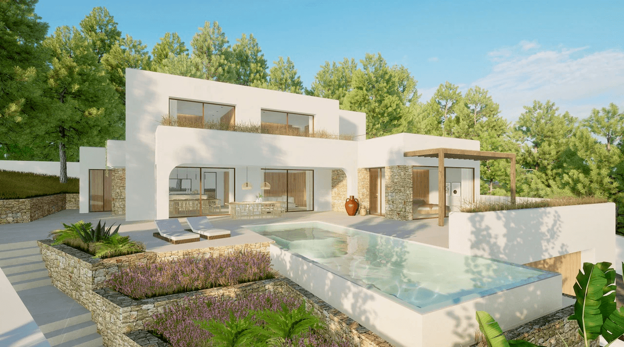 Villas en venta en Moraira