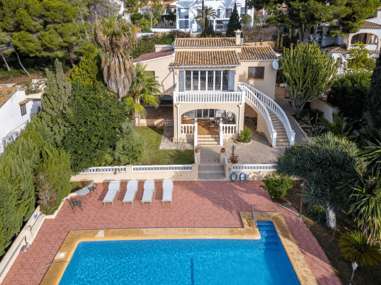 Villas en venta en Moraira
