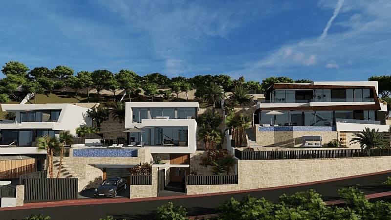 Villas en venta en Calpe