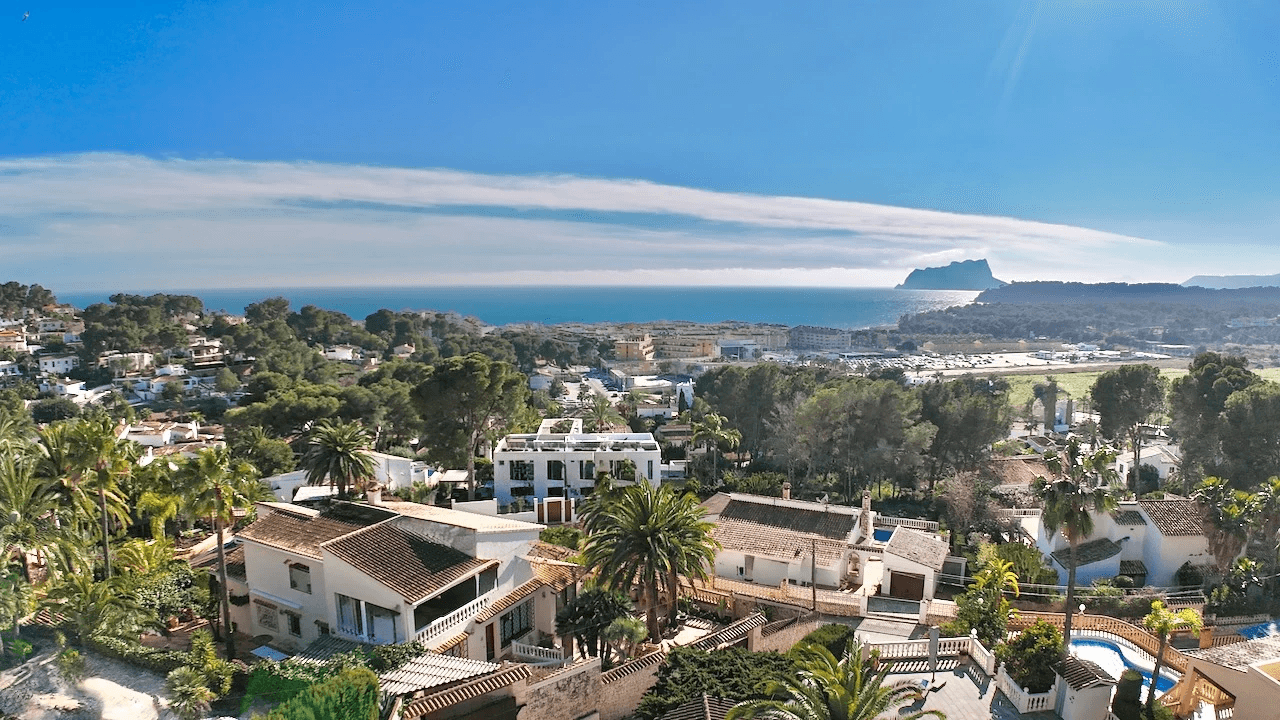 Villas en venta en Moraira