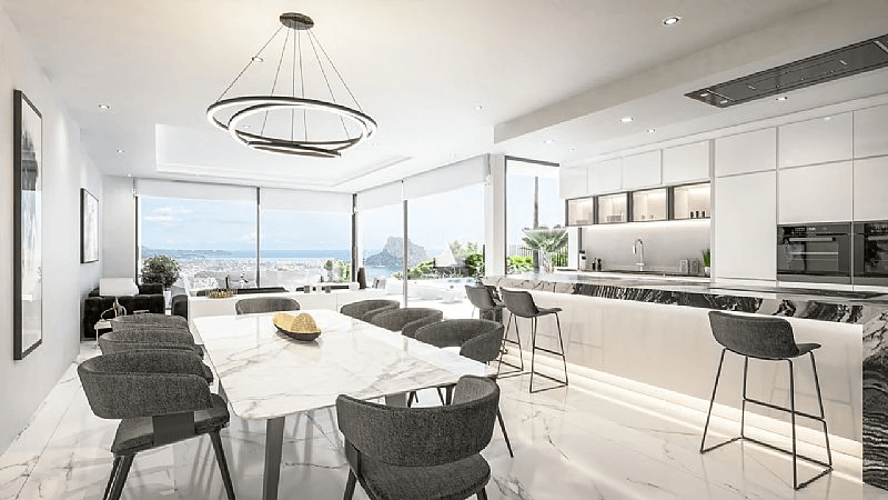 Villas en venta en Calpe