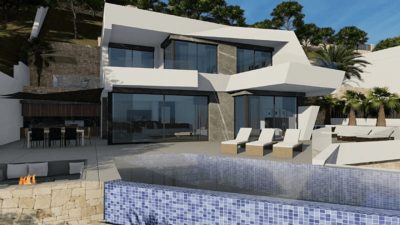 Villas en venta en Calpe